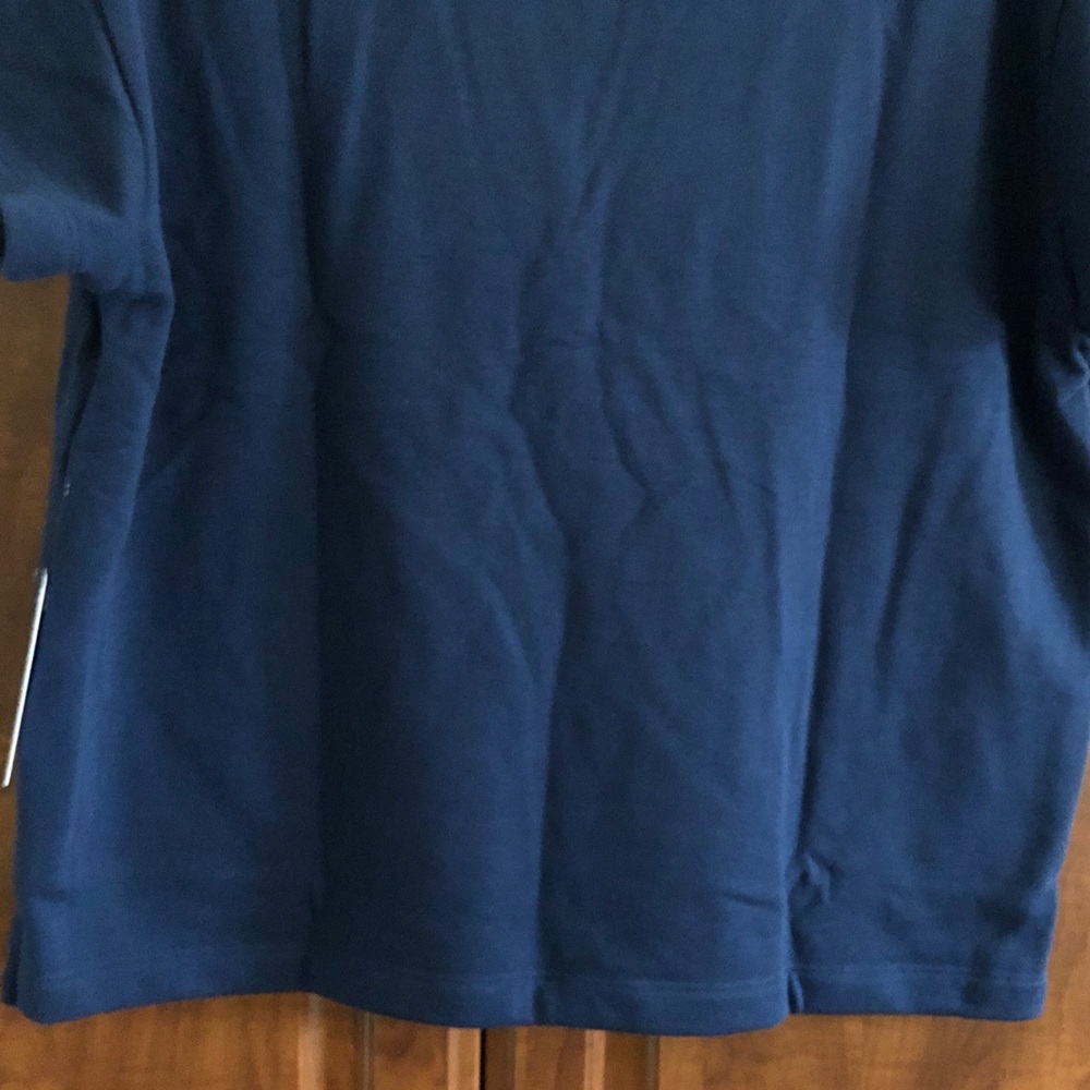 Sonoma Women's Sport Polo Shirt, Large, Blue - Picture 8 of 9